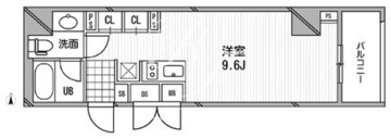 アーデン芝公園 1007 間取り図
