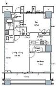 ザ東京タワーズミッドタワー 301 間取り図