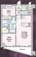 ラグゼナ平井サウス 402 間取り図