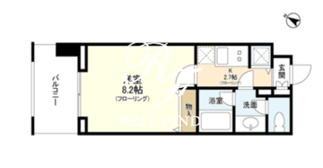 プロスペクト東雲橋 812 間取り図