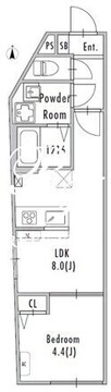 グランパセオ池袋 503 間取り図