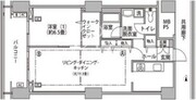 東雲キャナルコートCODAN 16-1210 間取り図