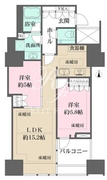三田ガーデンヒルズ N-904 間取り図