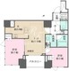 アルビオ・ザ・タワー千代田飯田橋 1201 間取り図
