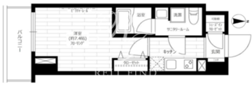 ステージグランデ秋葉原 402 間取り図