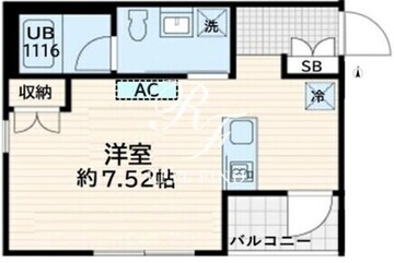 フレア両国 301 間取り図