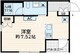 フレア両国 301 間取り図