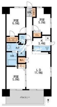 レジディア南千住 911 間取り図