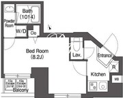 エスタート板橋 202 間取り図