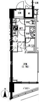 エスレジデンス曳舟 506 間取り図
