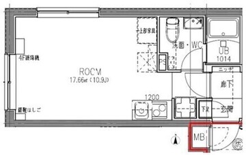 ラヴィエール清澄ガーデンテラス 402 間取り図