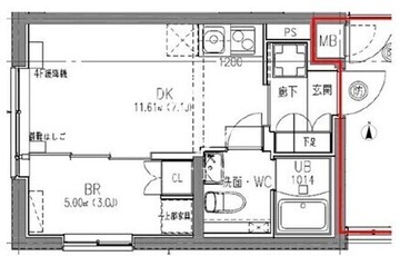 ラヴィエール清澄ガーデンテラス 301 間取り図