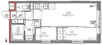 ラヴィエール清澄ガーデンテラス 304 間取り図