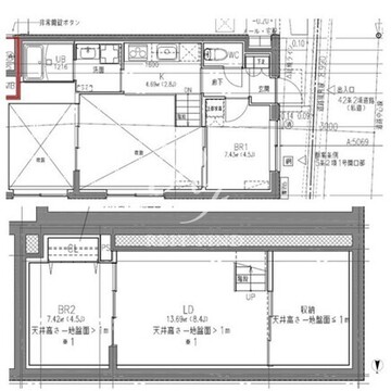 ラヴィエール清澄ガーデンテラス 103 間取り図