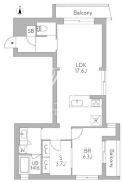 グランデュオ荻窪2 104 間取り図