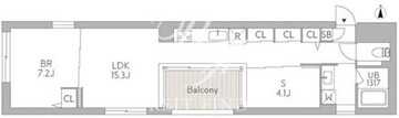 グランデュオ荻窪2 203 間取り図