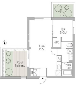 グランデュオ荻窪2 304 間取り図