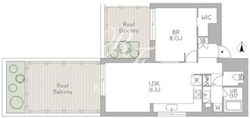 グランデュオ荻窪2 401 間取り図
