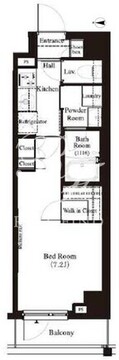 アーバンパーク江古田の森 206 間取り図
