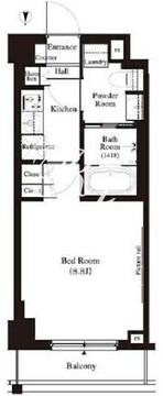 アーバンパーク江古田の森 407 間取り図
