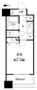 スペーシア秋葉原 302 間取り図