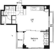 レジディア南雪谷 212 間取り図