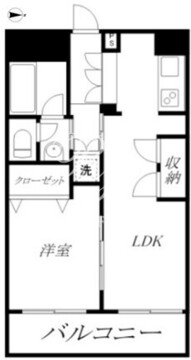 パークホームズ四谷三丁目アーバンレジデンス 906 間取り図