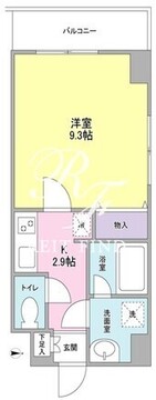 ヒルサイド御茶ノ水 801 間取り図
