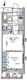 パークアクシス東陽町 1305 間取り図