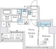 ジオエント秋葉原 403 間取り図