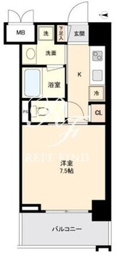 ロイジェント板橋本町 410 間取り図