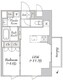 ルミーク三軒茶屋 801 間取り図