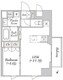 ルミーク三軒茶屋 1001 間取り図