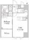 ルミーク三軒茶屋 602 間取り図