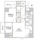 ルミーク三軒茶屋 803 間取り図