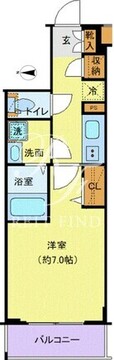 クレヴィスタ大塚 309 間取り図