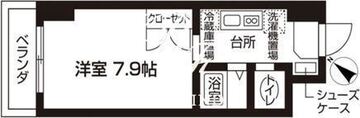 ローズウッド・ハイツ門前仲町 803 間取り図