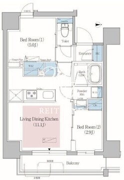 アーバネックス北上野 904 間取り図