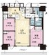 ザ・タワー十条 3710 間取り図