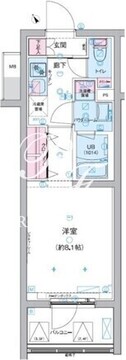 ジェノヴィア三軒茶屋グリーンヴェール 204 間取り図