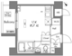 プラウドフラット早稲田 305 間取り図