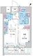 ジェノヴィア鐘ヶ淵 513 間取り図