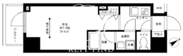 プライムアーバン白山 1002 間取り図