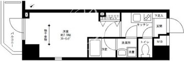 プライムアーバン白山 403 間取り図