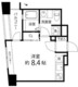 レニール本駒込 603 間取り図