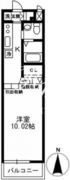 レジディア上野御徒町 806 間取り図