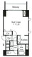 リテラス三軒茶屋 704 間取り図