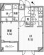 クリオ渋谷ラ・モード 508 間取り図