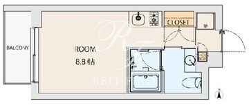 コートモデリア広尾Tokyo 202 間取り図