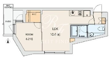 コートモデリア広尾Tokyo 101 間取り図